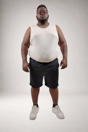 Short de sport - Noir