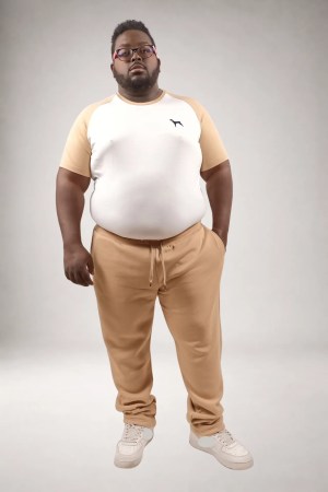 t shirt raglan sable vue porté avant