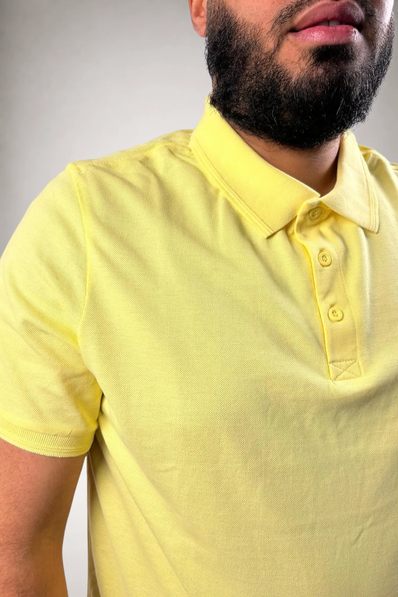 Polo Jaune Clair – Image 5