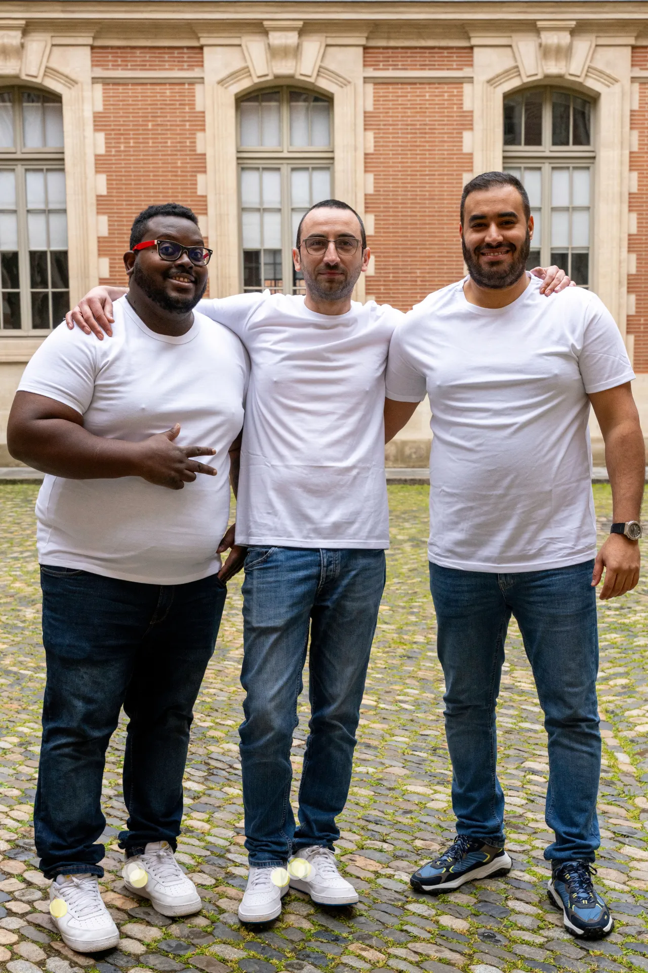 T-shirt blanc français 100% – Image 4